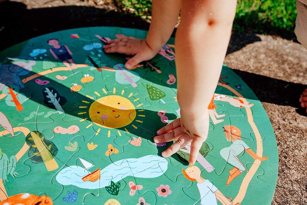 بردگیم
YOGi FUN Round Yoga Puzzle Games for Kids with Sun Salutation Yoga Poses