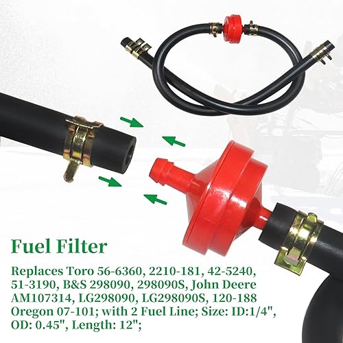 Miniatura 7 de 99-9313 paletas sopladoras de nieve con cuchilla raspadora 133-5585 que sustituye a 125-1128, 55-9250, 88-0771, 108-4884, 139-3536 para Toro Power