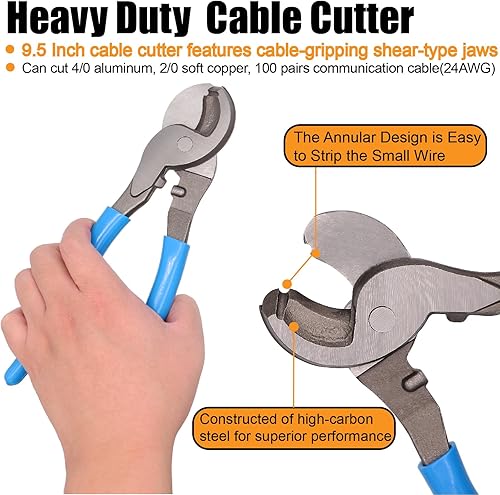 Miniatura 5 de Fuzbaxy Cable de calibre 4 (50 pies rojo) de aluminio revestido de cobre CCA  Alimentacióntierra de cable automotriz primario, 20 conectores de