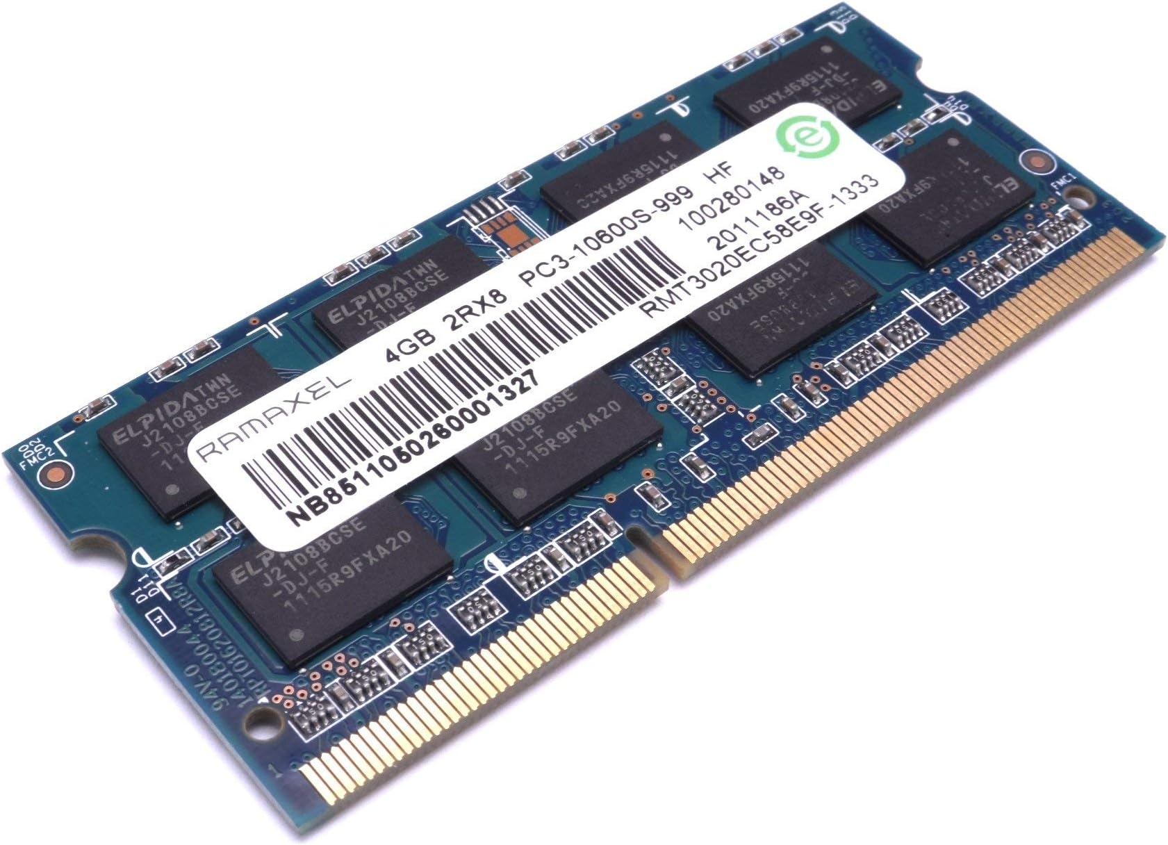 4GB DDR3 Memory SO-DIMM 204pin PC3-10600S 1333MHz