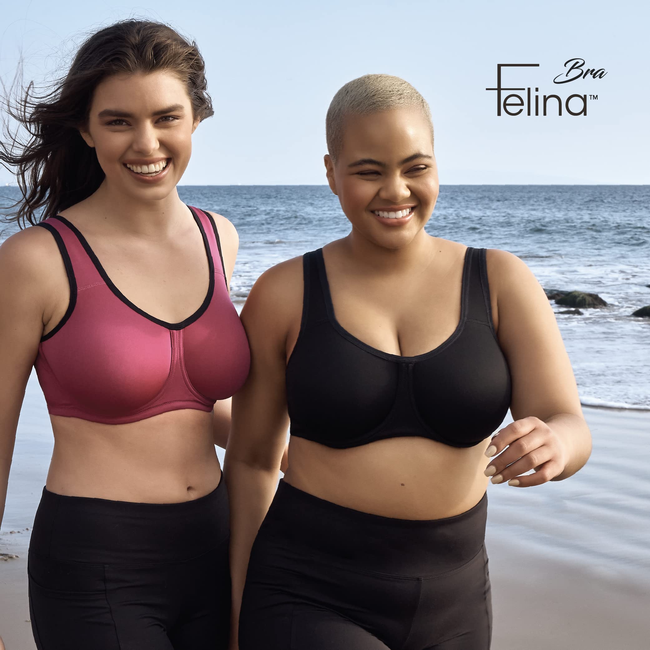 Felina Paramour Body X Reggiseno sportivo con ferretto