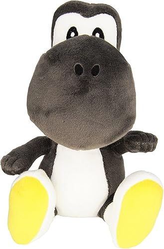 Super Mario Bros de Little Buddy Peluche de felpa en color negro de Yoshi 6 pulgadas