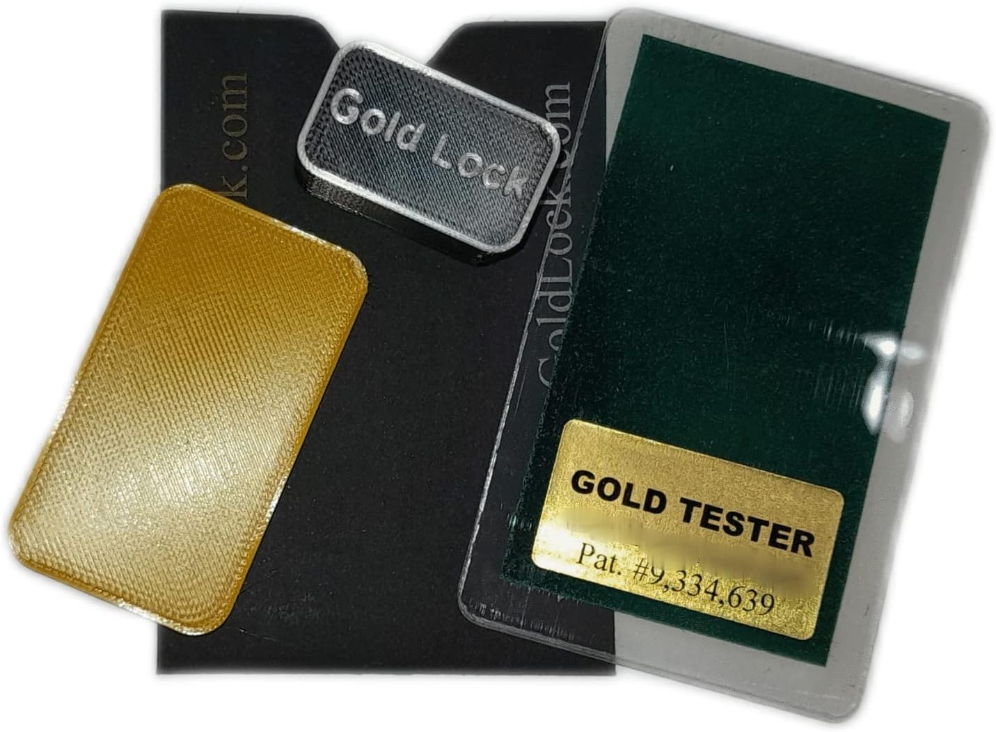Gold Bullion Coin Tester Scanner - Credit Card Size - Fits in your wallet