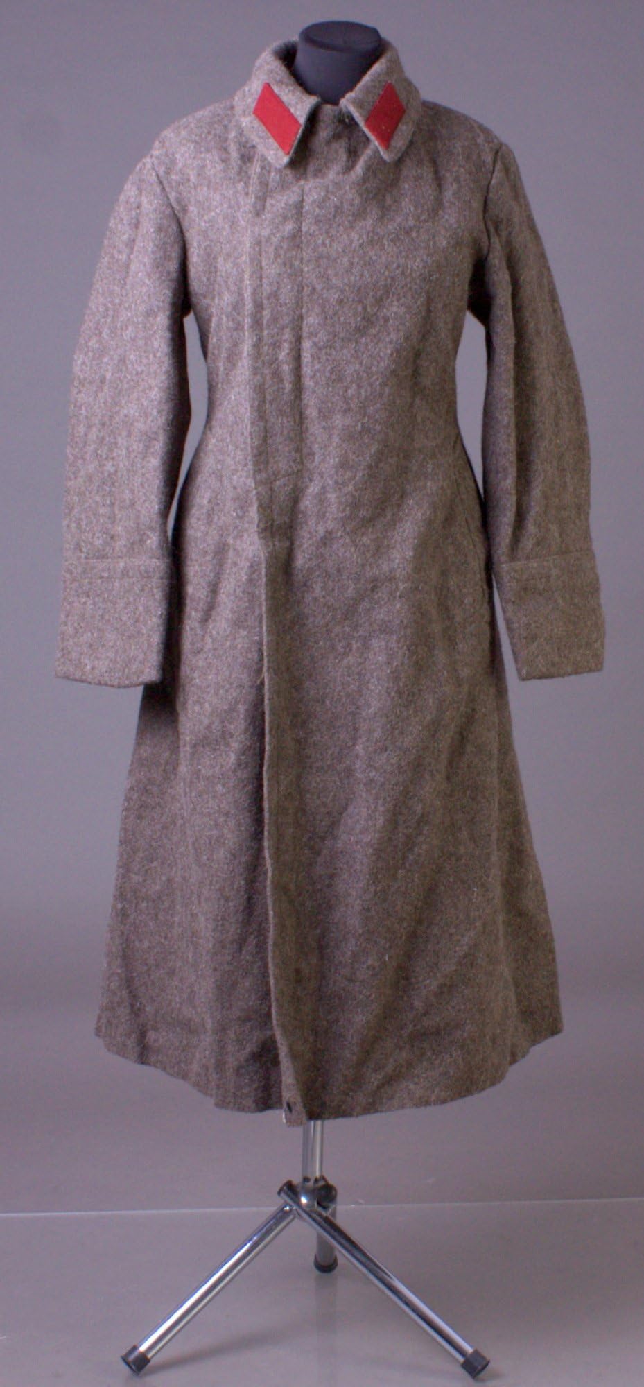 New 1980s Vintage USSR Military Soviet Surplus Uniform wool Greatcoat Soldier Winter Coat M 48-3