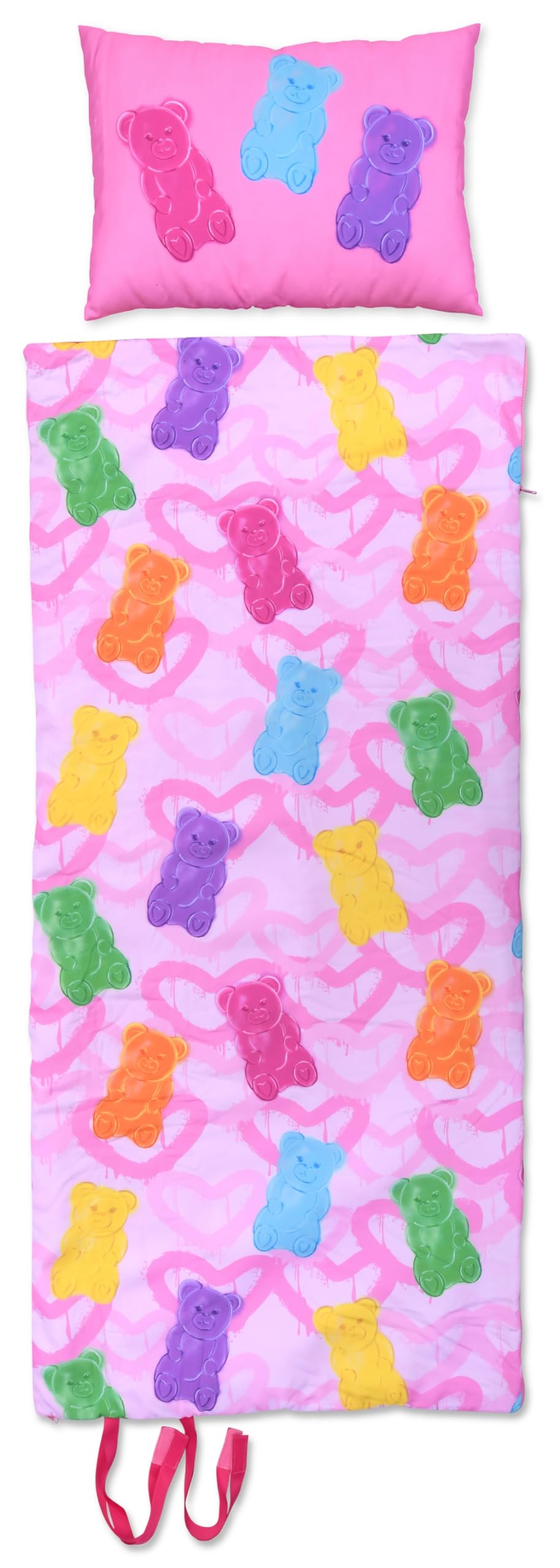 iscreamCozy Sleeping Bag and Pillow Set for Kids - Snack Shack Collection