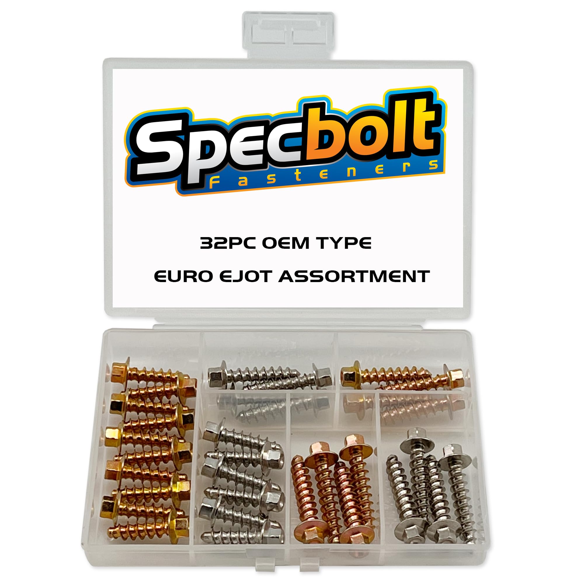 SPECBOLT Euro Plastics EJOT Screw Assortment Bolt KIT FITS KTM Husqvarna GASGAS 0017060255, 0017060206, 0017060205, 0017060305