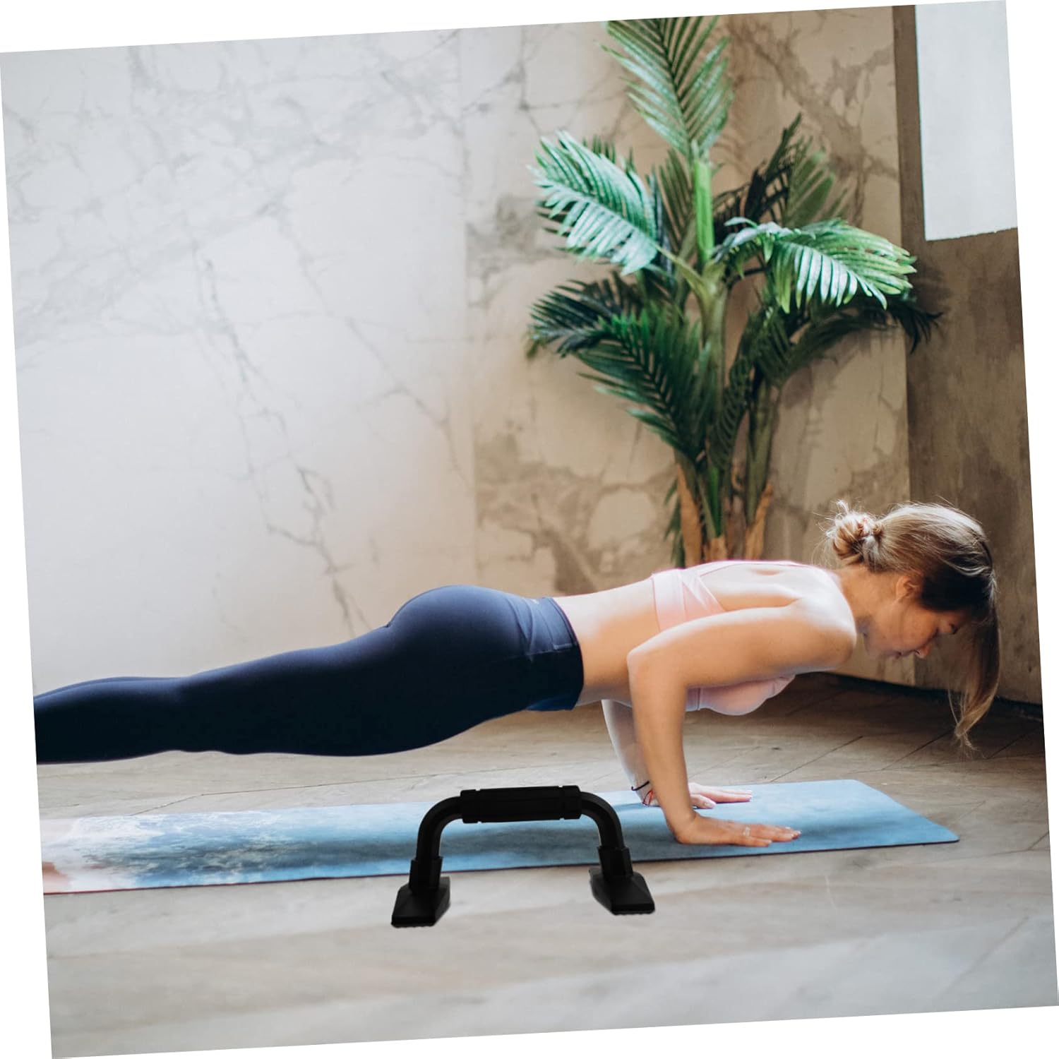 2pcs Fitness Equipment Home Gym Push-up Stands Bar for Men Gym Accessories for Stronger Chest Triceps