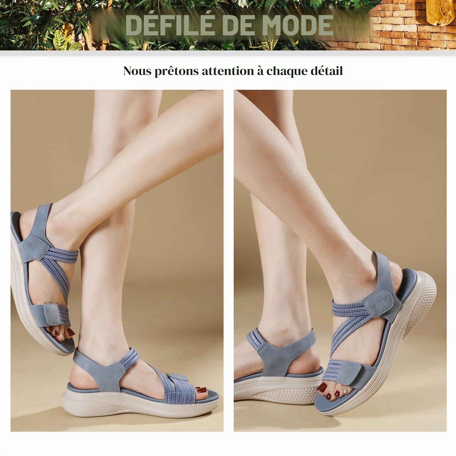 Sandales Orthopédiques Femme été Extérieur Sport Sandales 36-42EU