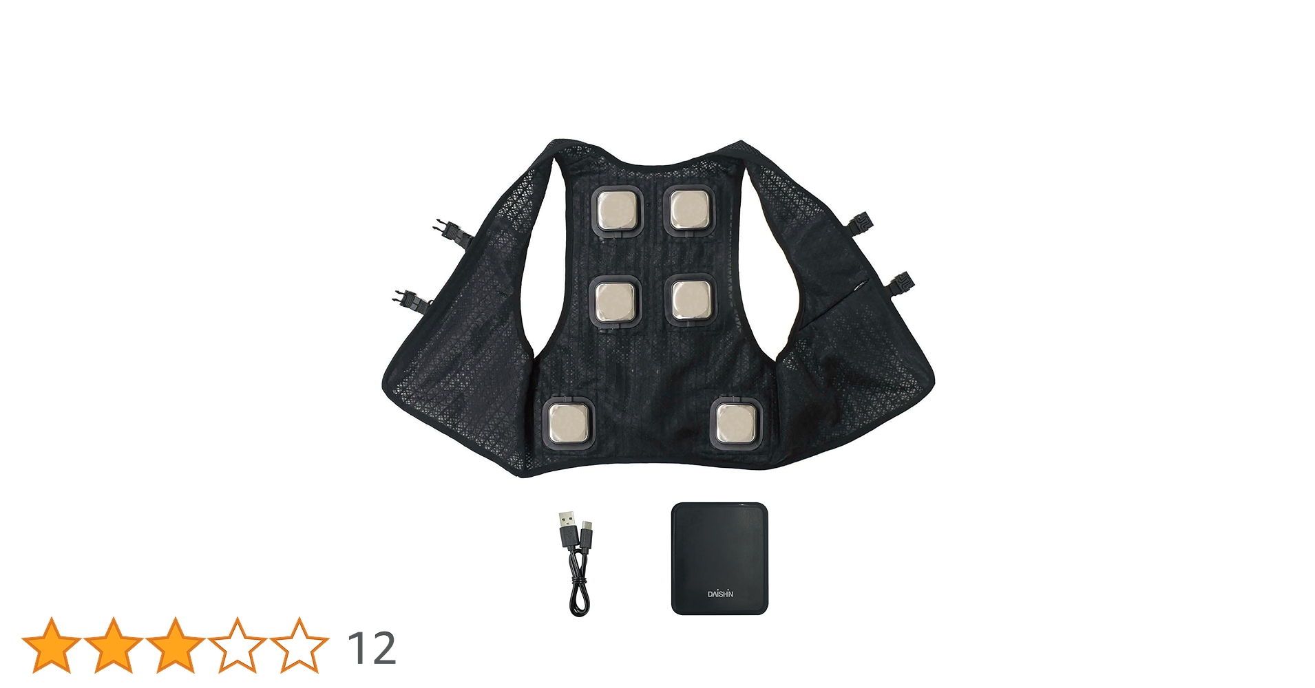 Amazon.co.jp: [DAISHIN] 2025 年 ペルチェ式冷却ベスト 冷暖