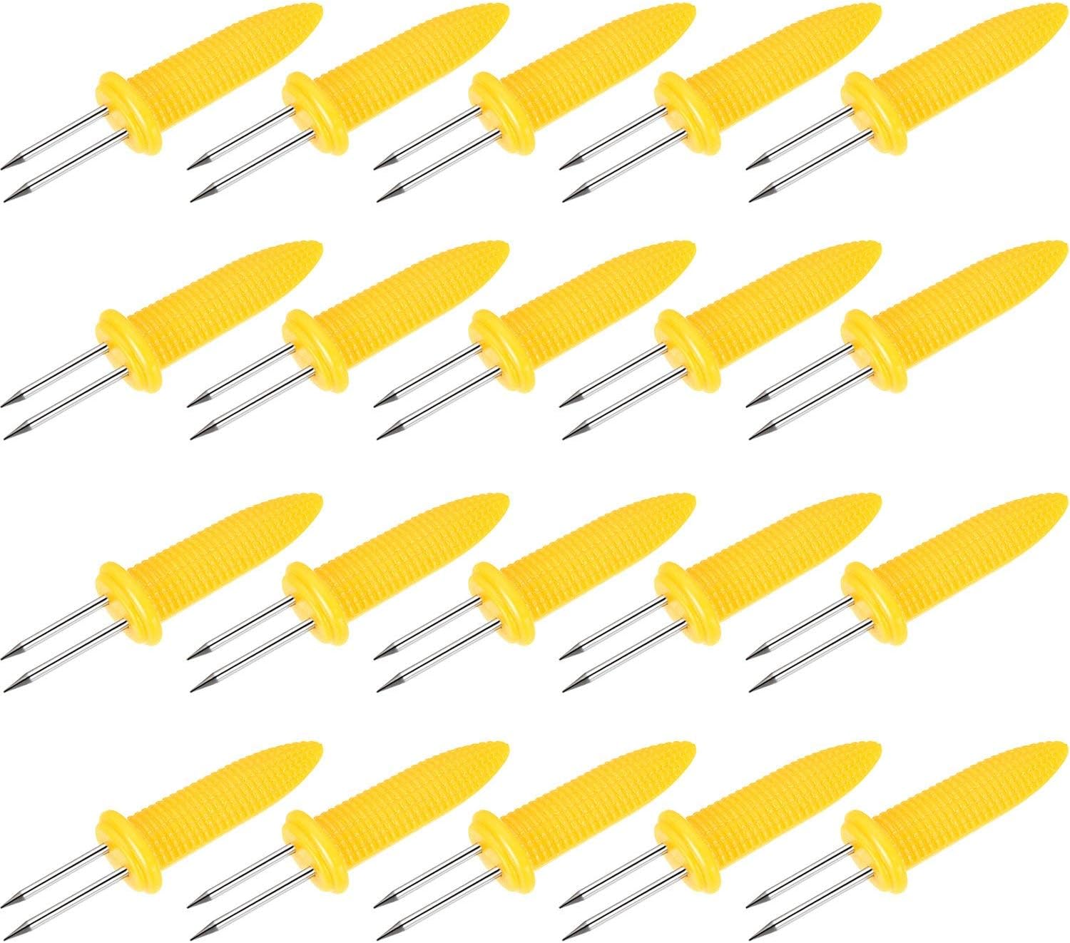 Buy Gejoy 20 Pieces Corn On The Cob Holders Stainless Steel Corn