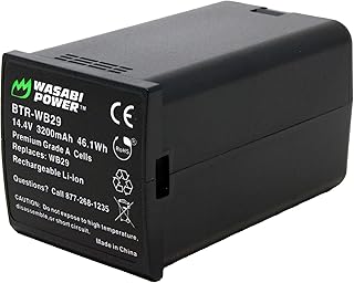 Wasabi Power WB29 Battery for Godox WB29, WB29a, WB29b and Godox AD200 Pro, AD200, AD300 Pro, Flashpoint eVOLV 200 and eVOLV 200 Pro Strobe Flash