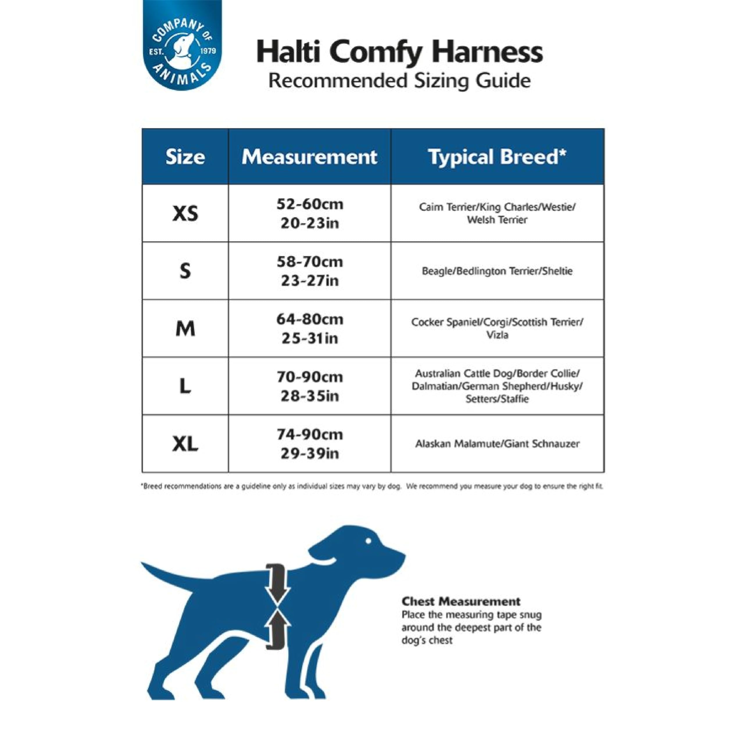 Company of Animals HALTI Comfy Harness Lightweight, Fleece-Lined, Reflective & Adjustable Dog Harness, Front & Back Ring for a Dog Lead, Great for Puppy Walks, Sizes for Small, Medium & Large Dogs,Red