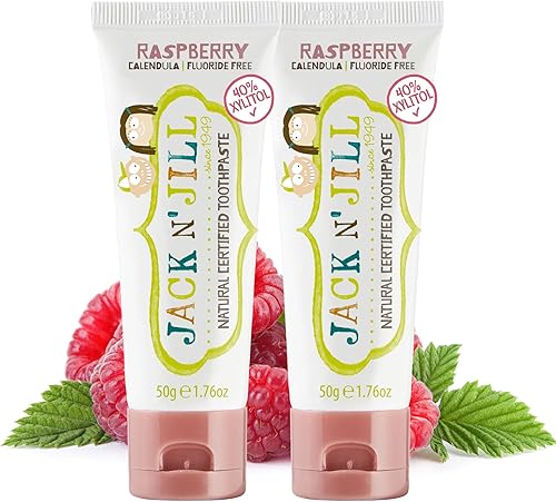 Miniatura 15 de Pasta de dientes natural Jack N' Jill, arándano y fresa, 1.76 onzas