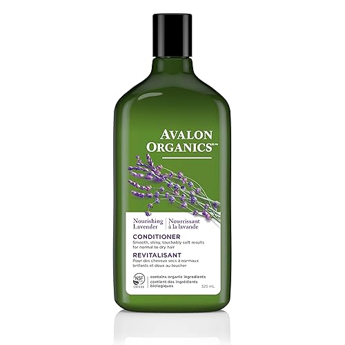 Avalon Organics Acondicionador, lavanda nutritiva, 11 onzas