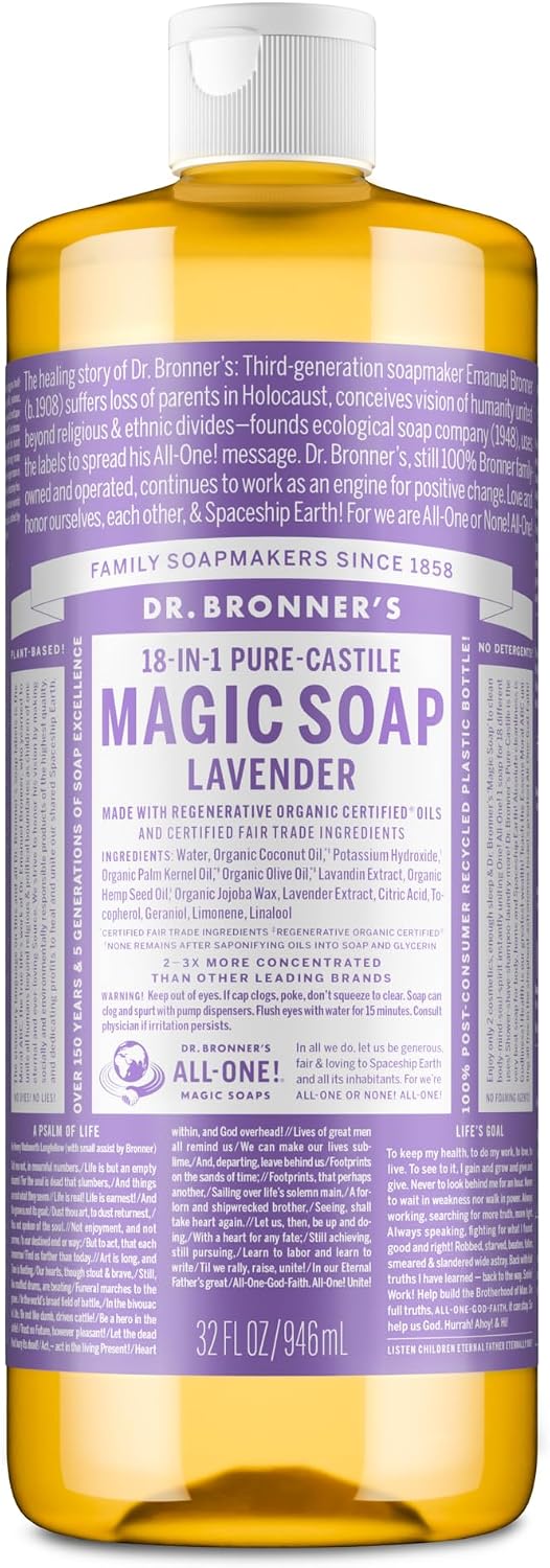 Dr. Bronner's Castile Bar Soap