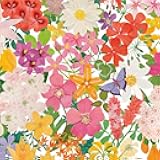Caspari Halsted Floral Gift Wrapping Paper, 30 in. x 8 ft. Roll