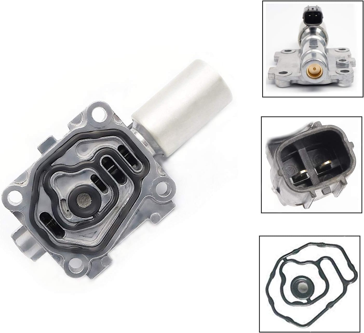 Automatic Transmission Single Linear Control Solenoid Valve with Gasket for Honda Acura Odessey Accord Replaces 28250-P7W-003