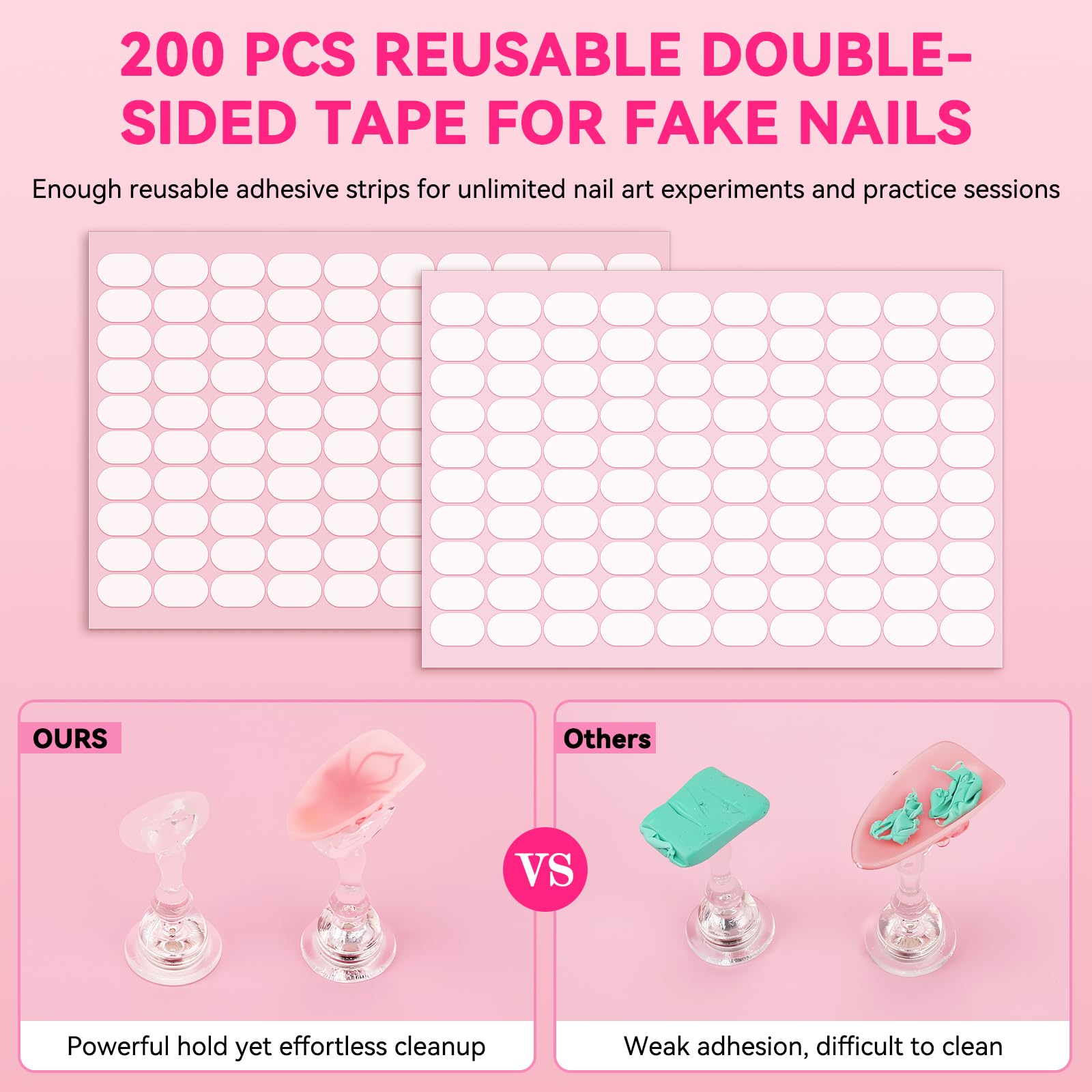Press On Nail Stand - Magnetic Nail Art Display -5