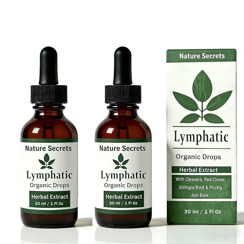 DFTLUUE Suplemento Fitoterápico em Gotas com Stillingia Root, Cleavers, Prickly Ash e Red Clover, 60 mL