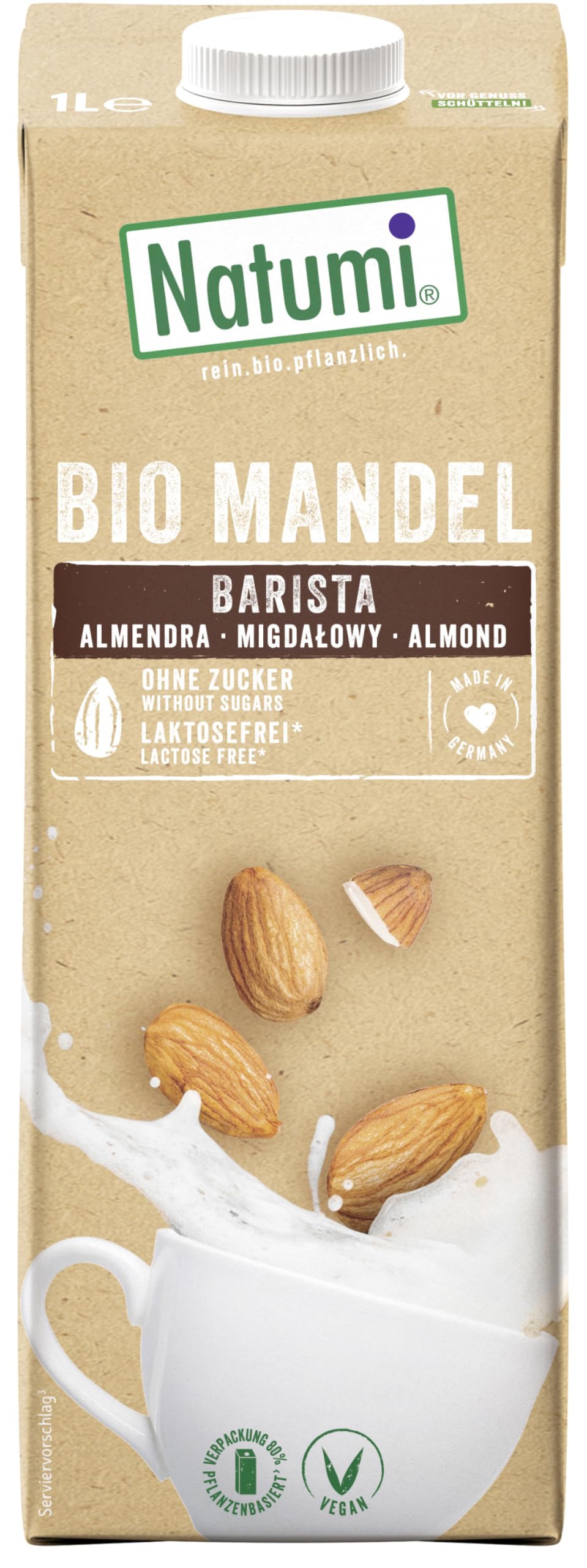 Bio Mandel Barista 6 x 1 L