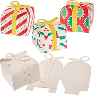 Baker Ross FX894 Disegna le tue scatole regalo - Confezione da 10, Crea i tuoi...
