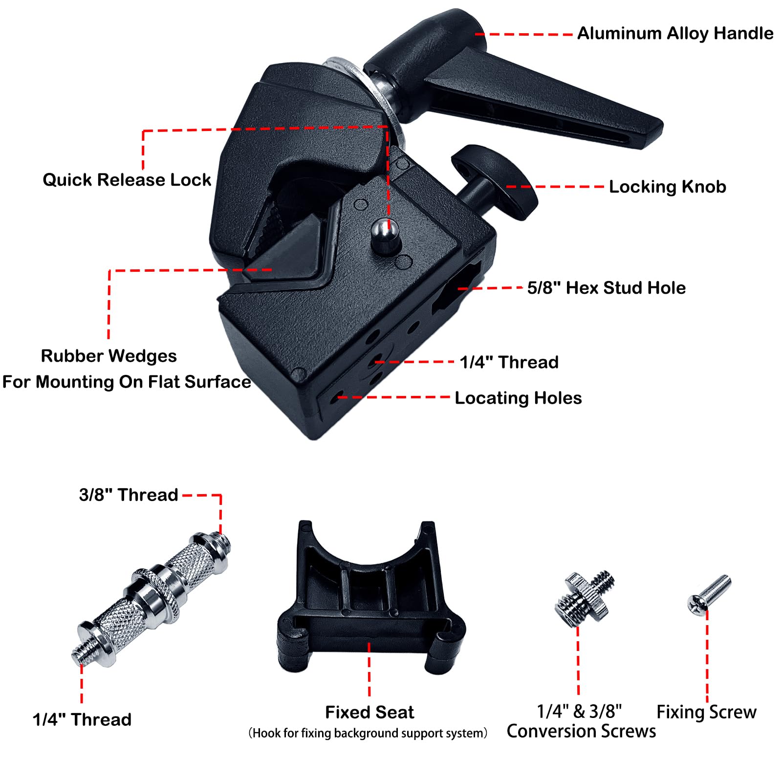 Kupo Kino Flo Fluorescent Lamp Holder (KG400712)