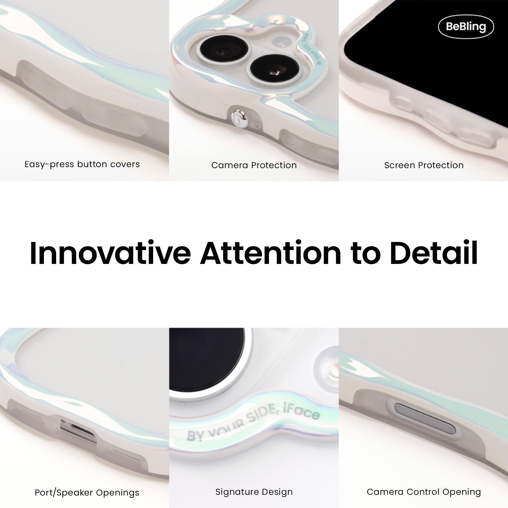 iFace BeBling Wave Case [ Compatible with iPhone 16 Pro ][Fashion