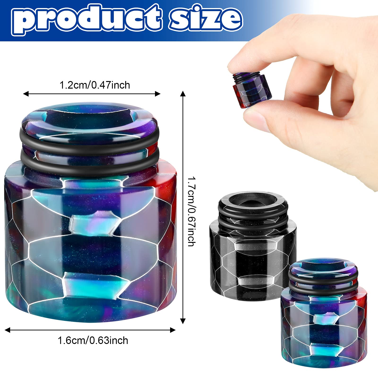 510 Resin Drip Tips Drip Tip Replacement Standard Drip Tip