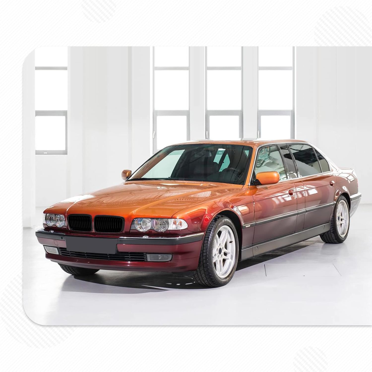 PENSUN Front Kidney Grille Grill Fit For 1998-2001 BMW E38 7 Series Sedan 4 Doors 740i 740iL 750iL Matte Black