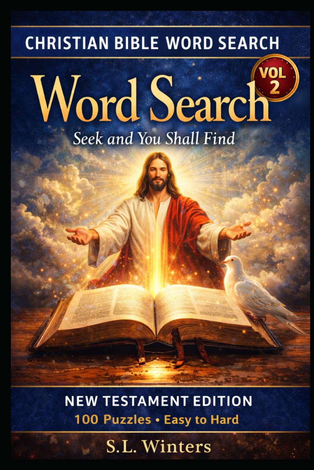 Christian Bible Word Search: Volume 2 — New Testament Edition