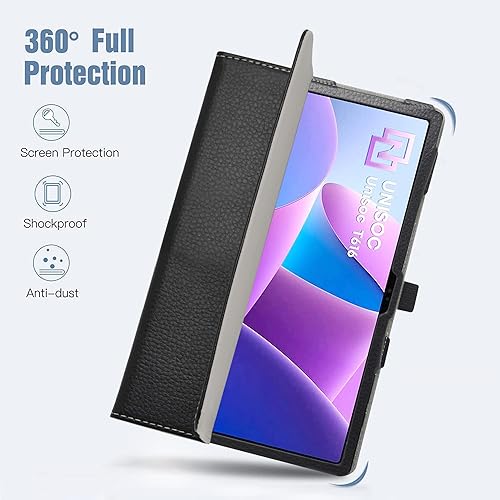 Miniatura 6 de Bige Funda para OUKITEL OKT3, Bige para CHUWI Hipad Xpro, funda de piel sintética con 2 soportes plegables para tablet CHUWI Hipad XproOUKITEL OKT3