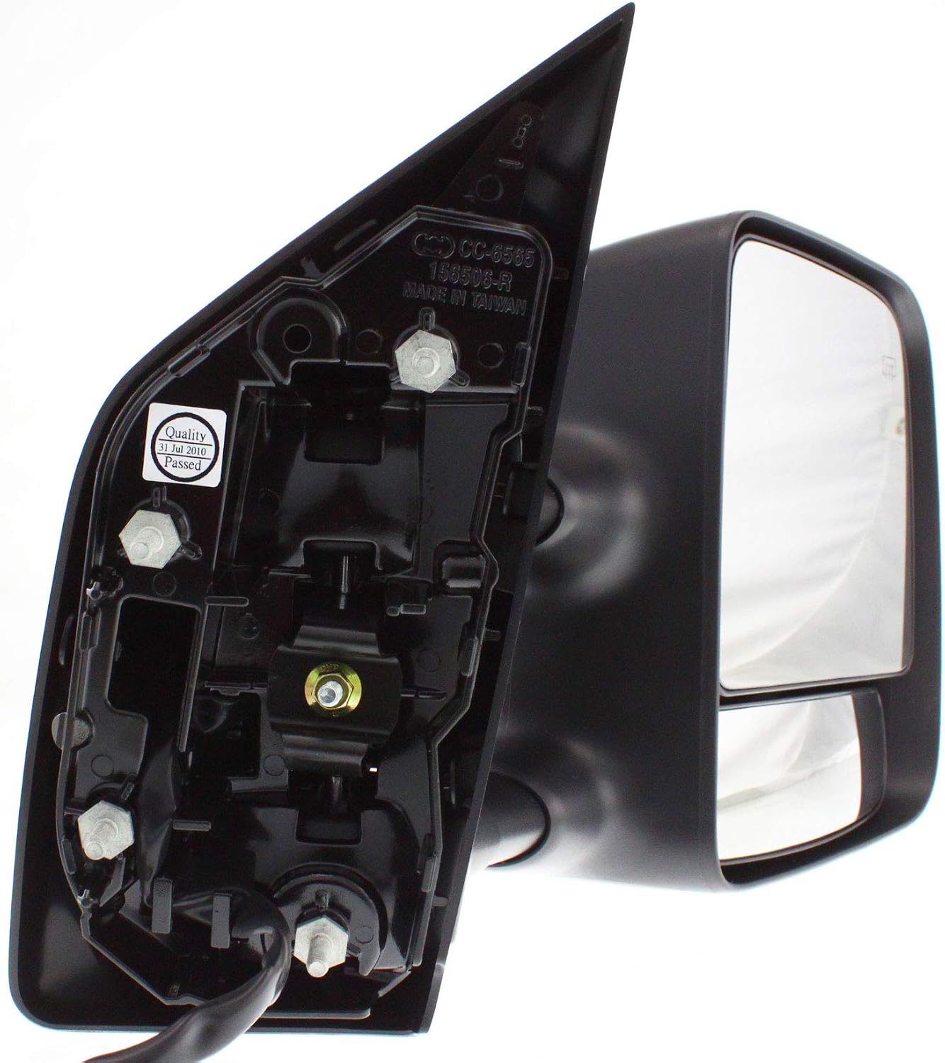 Kool Vue Mirror SET For Nissan Titan 2004-2005 Towing Package Driver Passenger Side, Heated Manual Folding, Blind Spot Mirrors 2 Pack