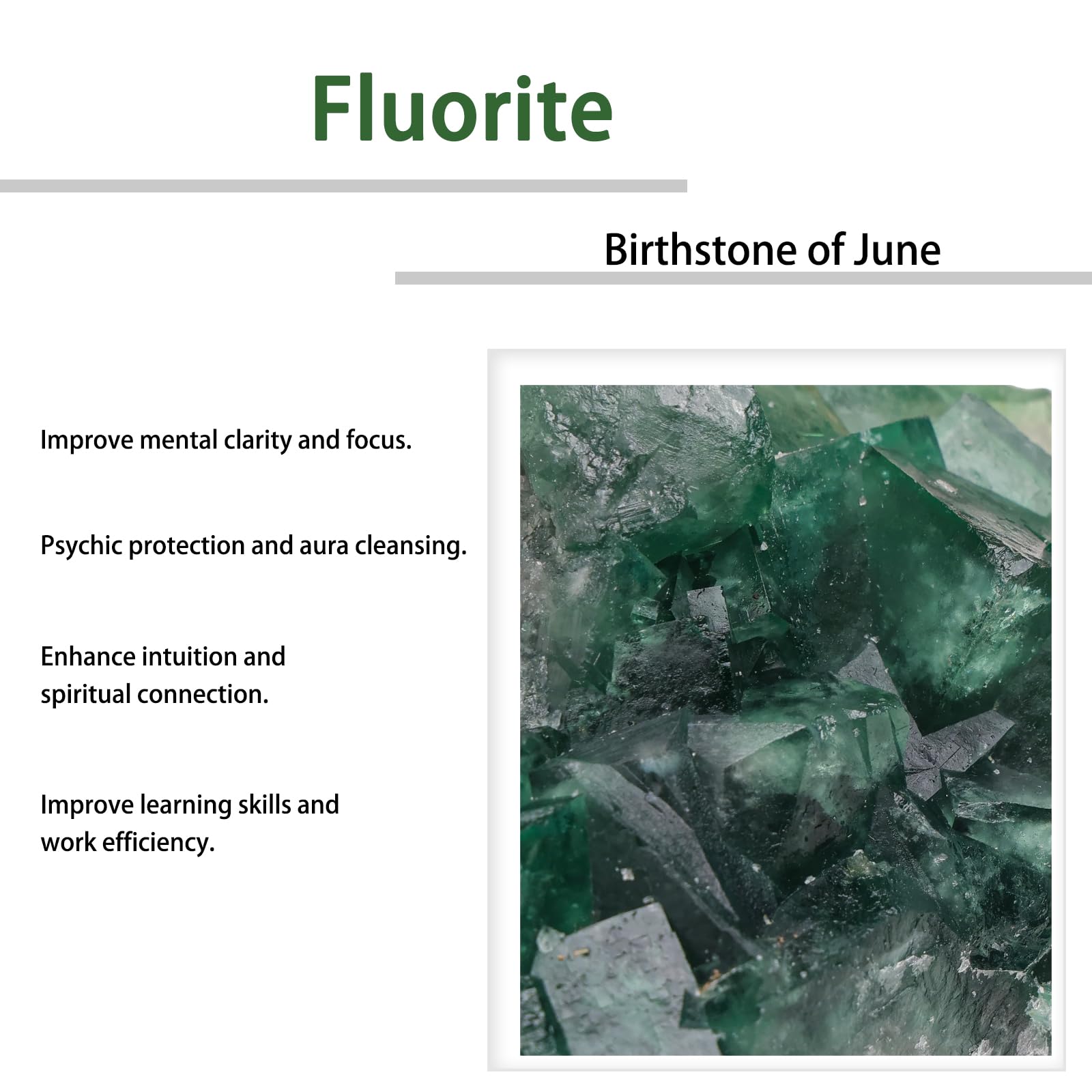Esemplare minerale di fluorite grezza naturale per collezione, pietra del Madagascar verde fluorite geode grezzo cristallo per meditazione decorazione casa ufficio 0,3-0,4 kg