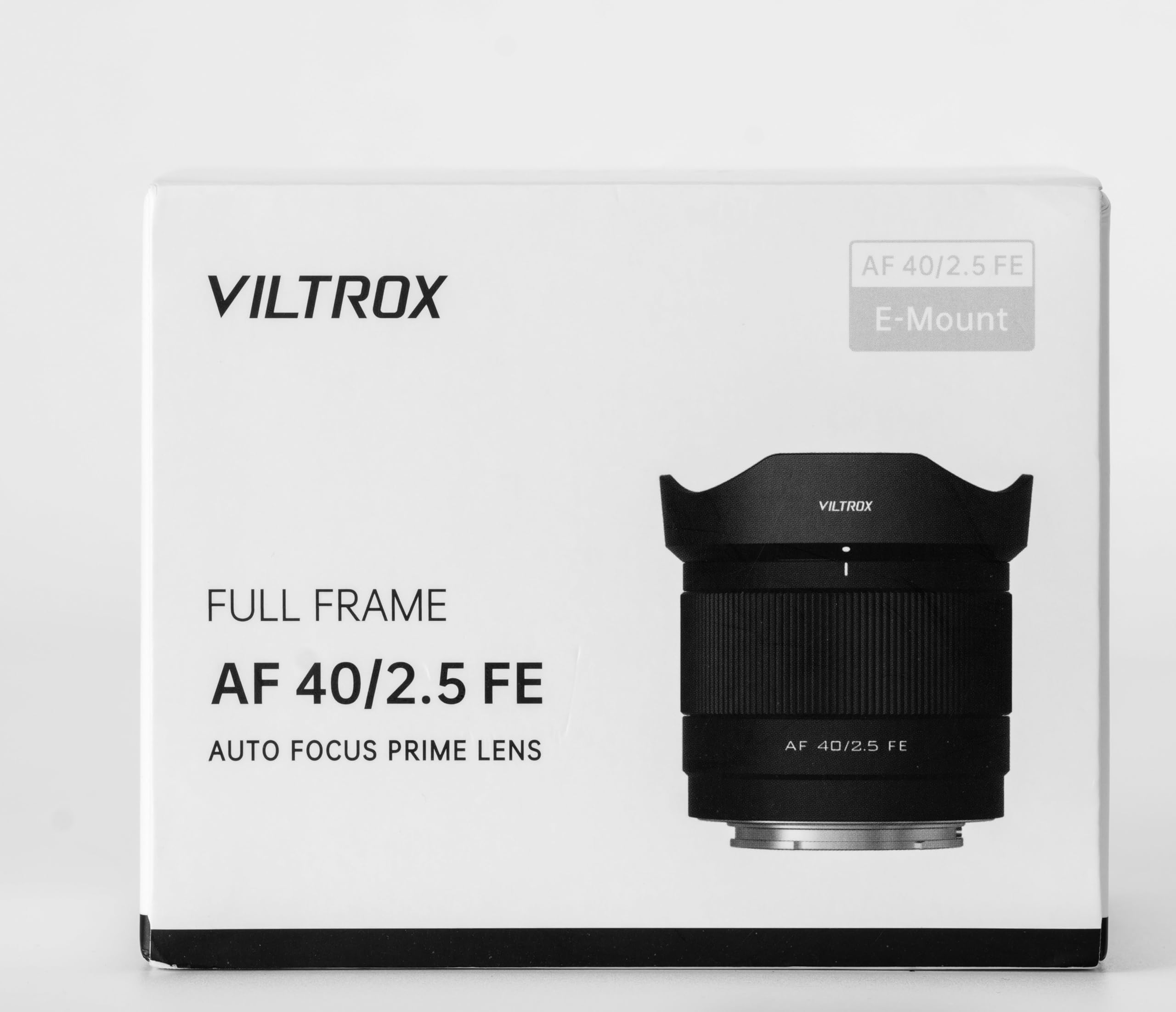 VILTROX Lente AF 40 mm f2.5 FE quadro completo para Sony, lente de