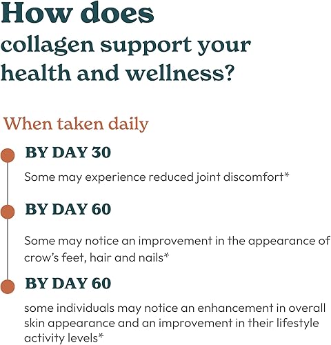 Miniatura 6 de Péptidos de colágeno en polvo, sin sabor, 1 libra  Apoya la salud del cabello, la piel, las uñas, los huesos y las articulaciones  Hidrolizado,