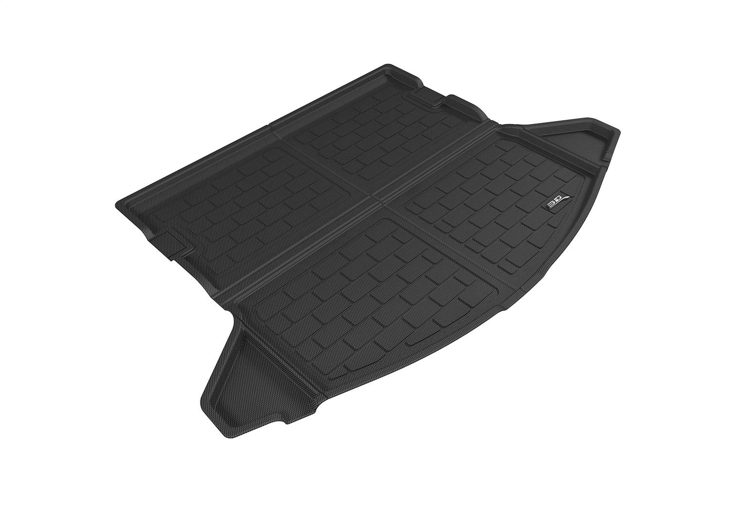 3D MAXpider Cargo Custom Fit All-Weather Floor Mat for Select Mazda CX-5 Models - Kagu Rubber (Black)