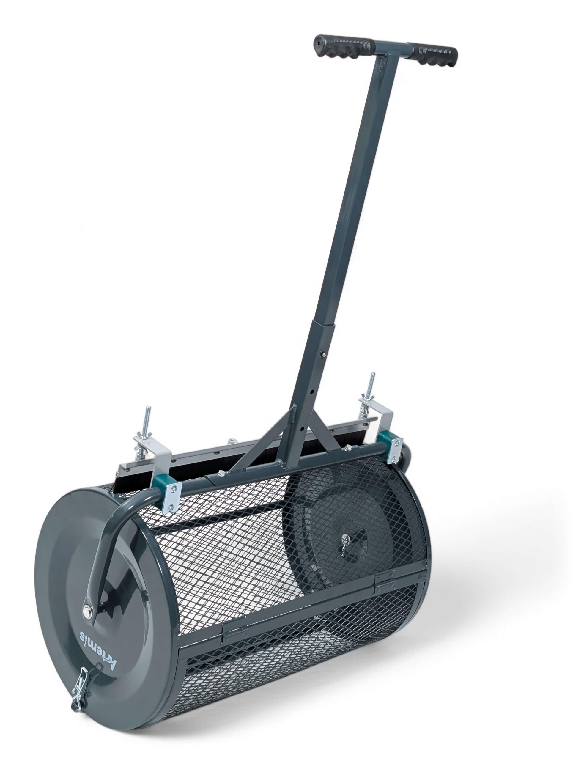 ARTEMIS Épandeur de compost UK de 61 cm - Robuste - Système d'espacement en maille unique - Fermetures latérales super solides