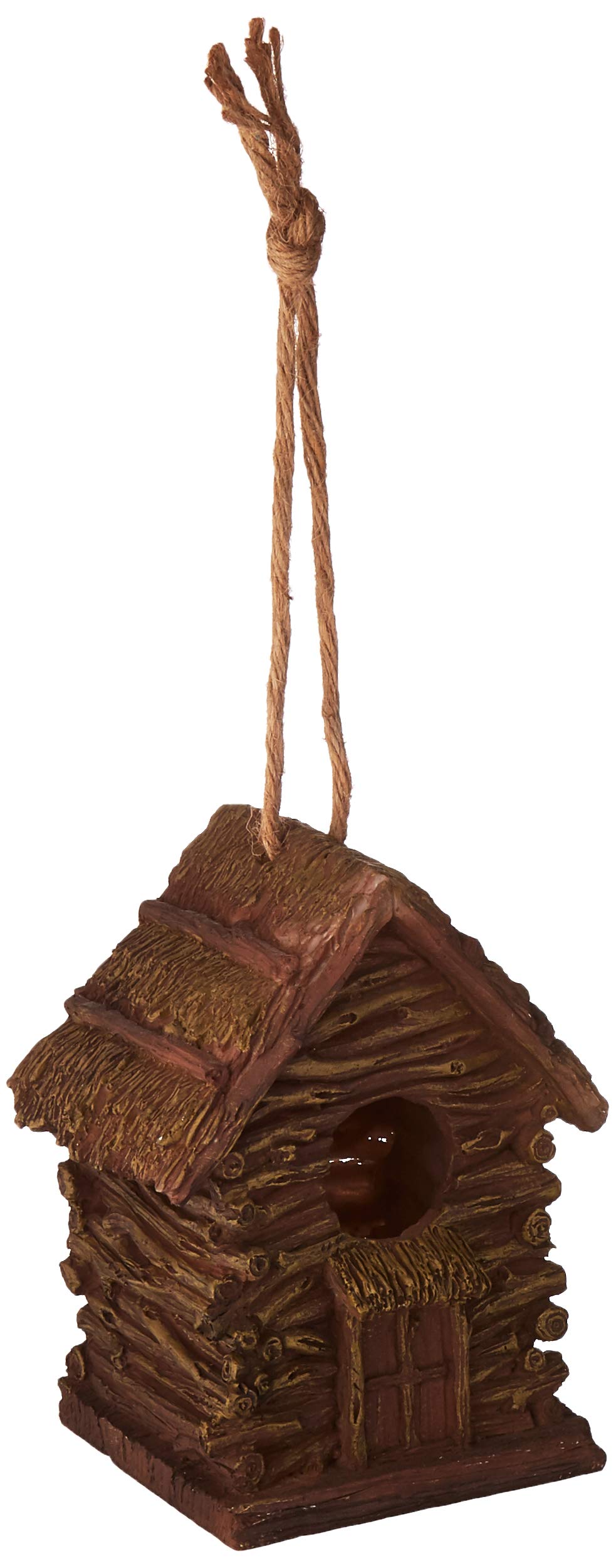 Design Toscano HF330888 Cottage Backwoods Bird House Collection, Single, full color