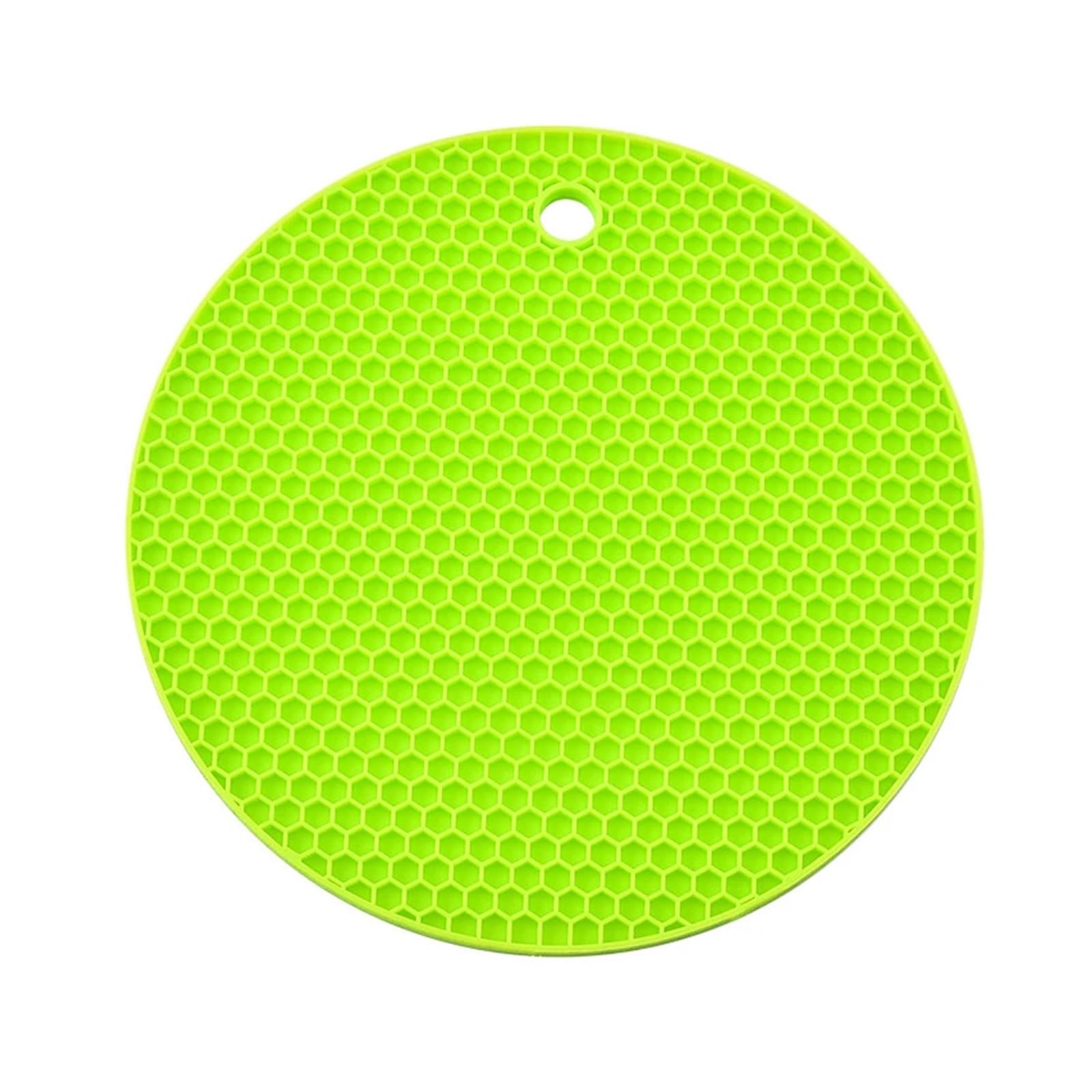 6pcs Non-slip Heat Resistant Silicone Placemat Coaster Table Trivet Mat Potholder For Kitchen For Kitche(Green)