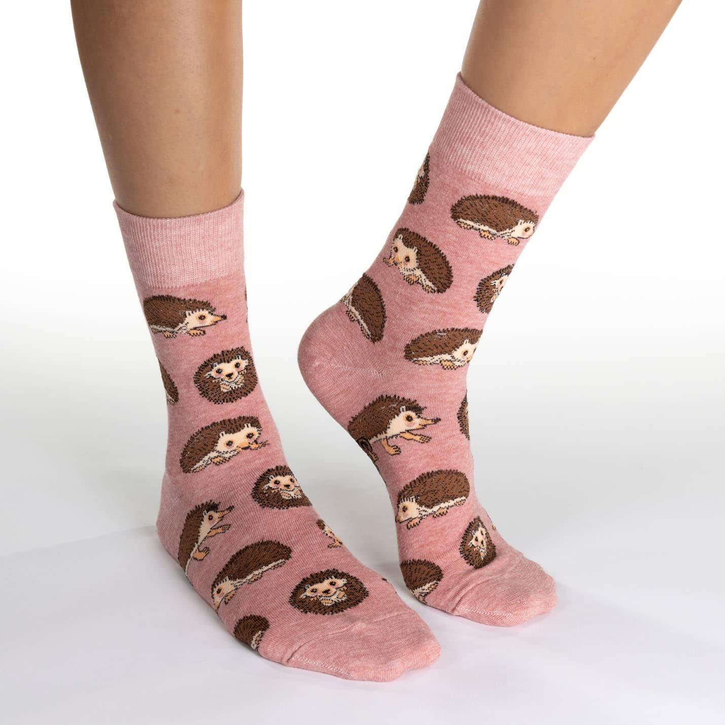 Cows in a Field Cotton Crew Socks by Good Luck Sock image 2