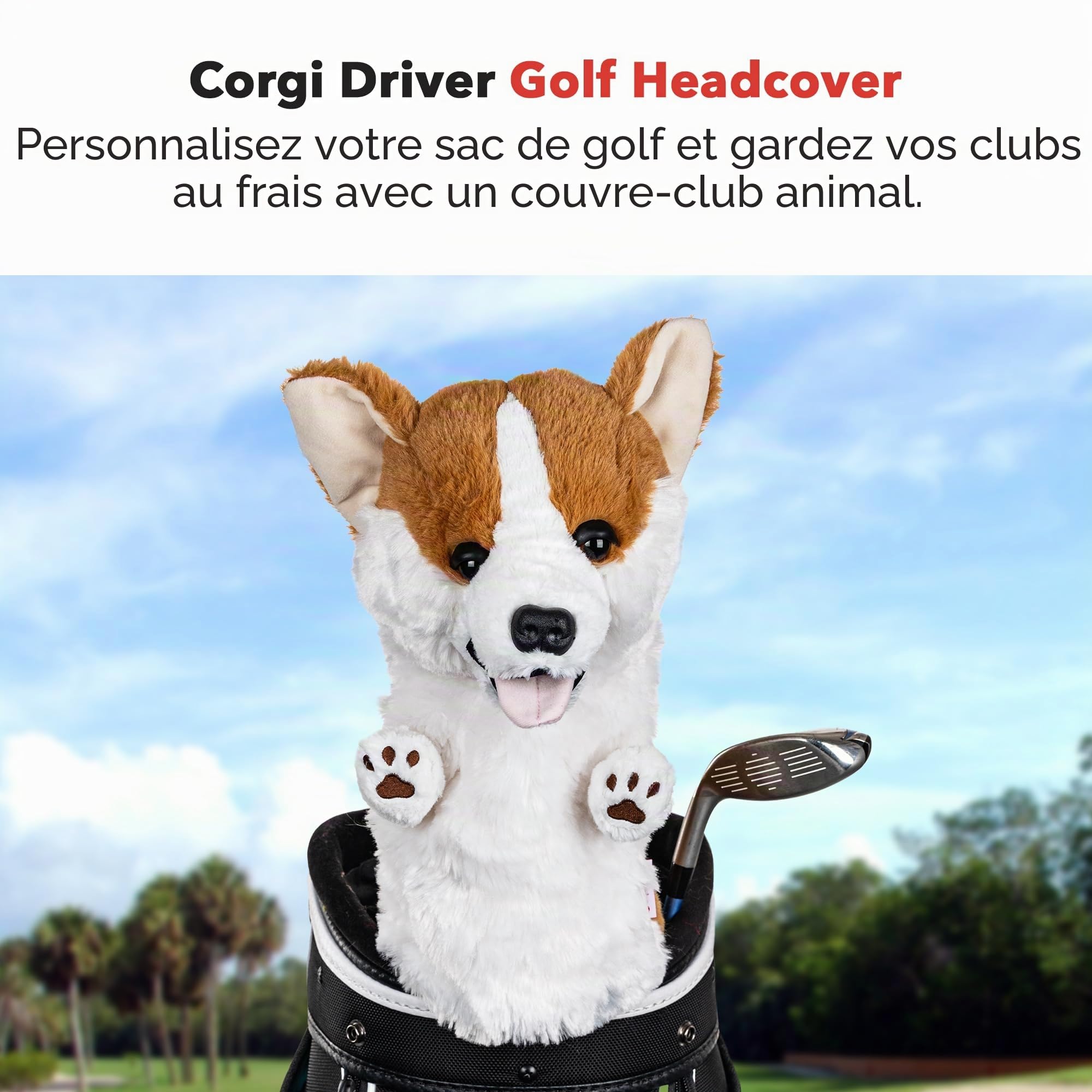 Daphne's Couvre-club fantaisie Corgi