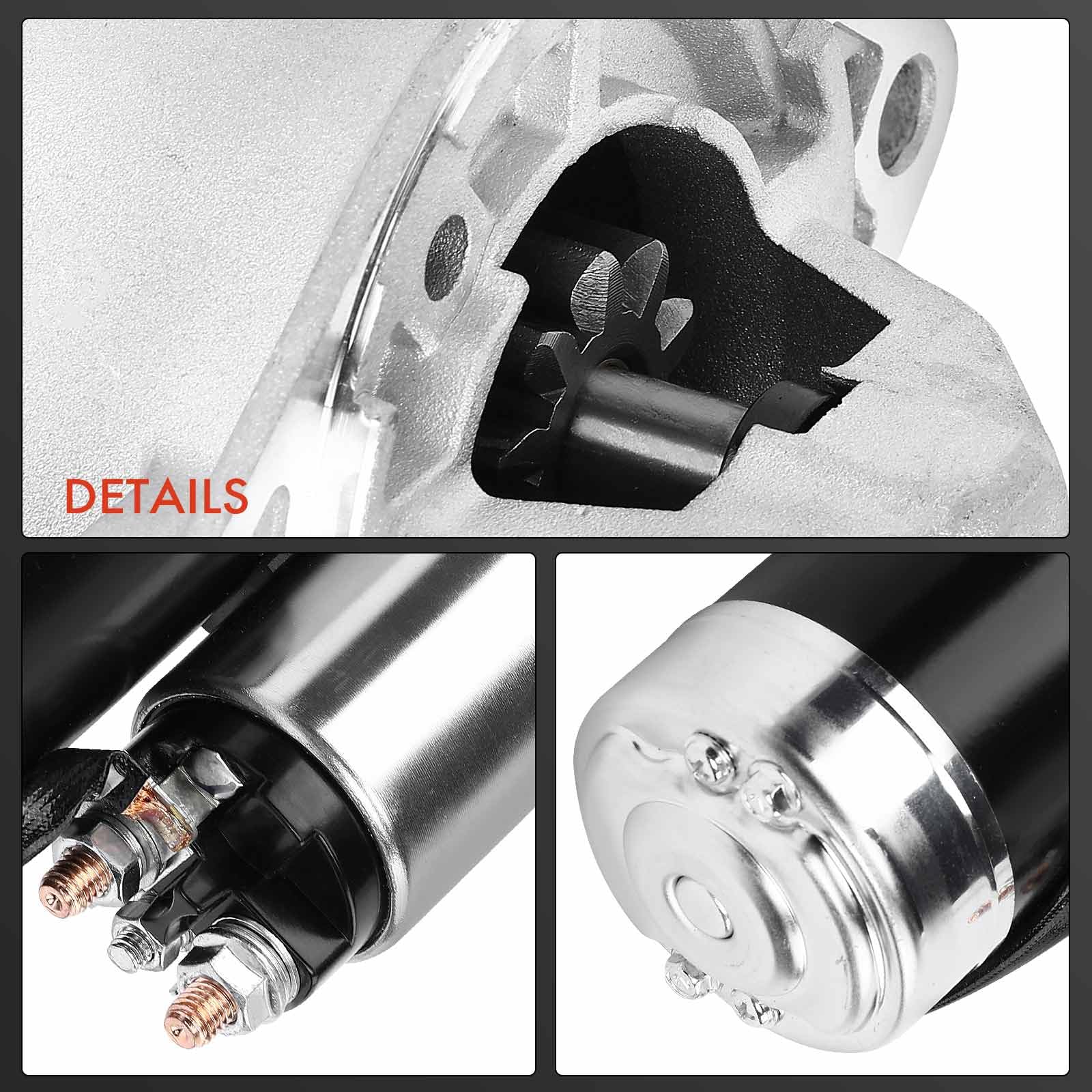Frankberg Motor de arranque para automóvil Diesel 1,8 KW/12 V/10 dientes