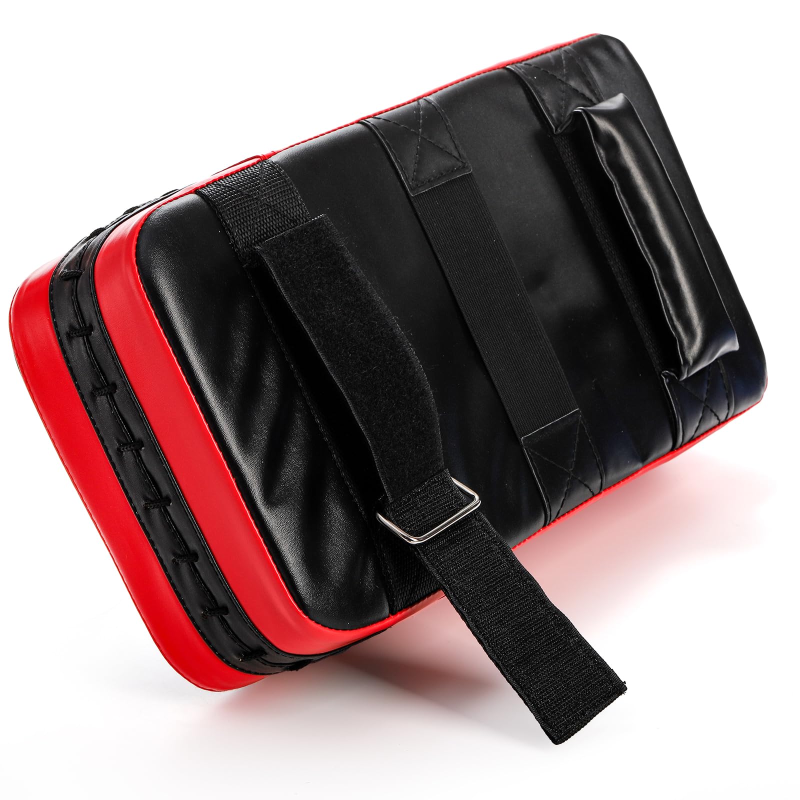 ZOOFOX 2-in-1 Punching Mitts and Kick Pack Set, Curved Focus Mitts and Taekwondo Kick Pad, Adjustable Strike Shield Arm Pad for Muay Thai and MMA