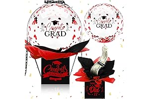 2024 Graduation Balloon Gift Set Graduation Money Box for Cash Gift Pull...