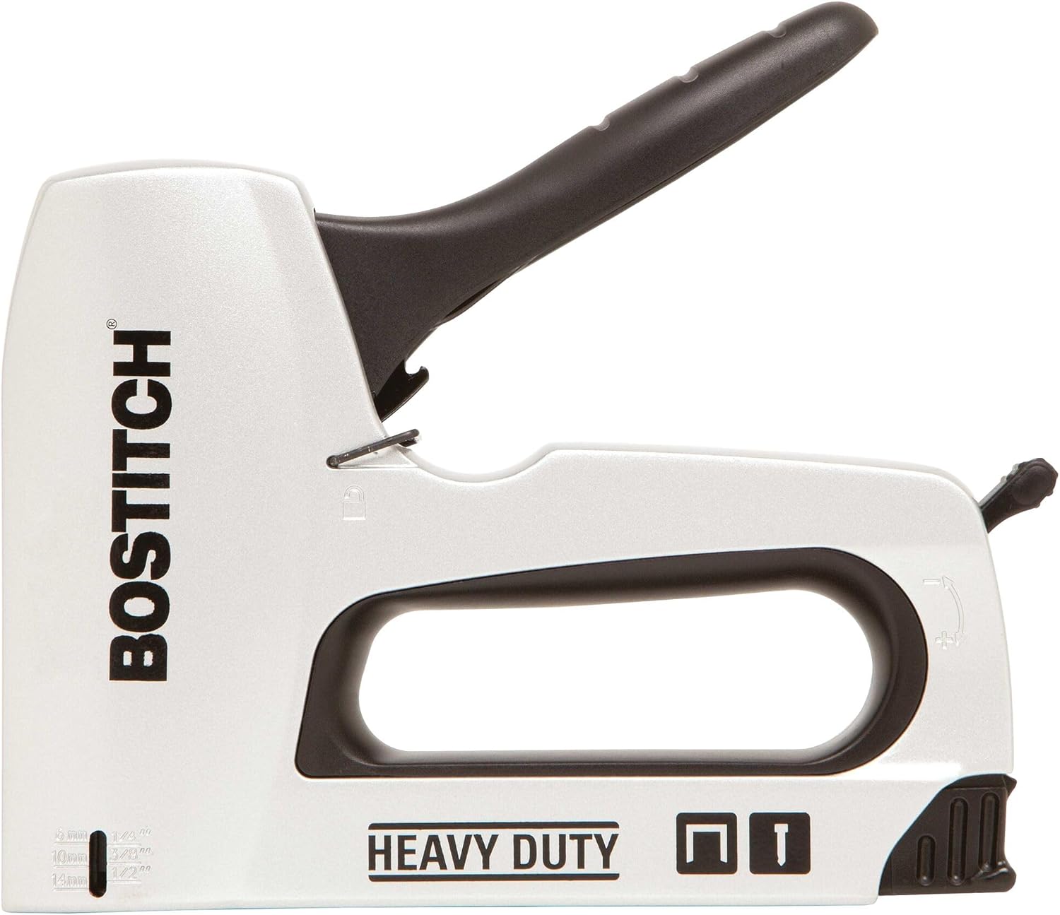 BOSTITCH Heavy Duty Staple Gun, AntiJam Mechanism, Ideal