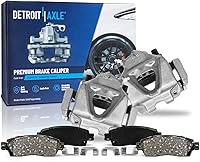 Vista 14 de Detroit Axle - Kit de freno trasero para Chevy GMC Silverado Sierra Suburban 1500 Yukon Tahoe Avalanche Cadillac Escalade Pinza de freno de disco