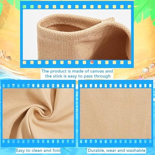 Miniatura 6 de GORGECRAFT Juego de 2 fundas de lona de repuesto para sillas de directores, portátil, para artista, maquillaje, silla, tela caqui, plegable, tela de