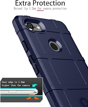 Amazon.com: Phone Case for Google Pixel 3 XL with Tempered Glass