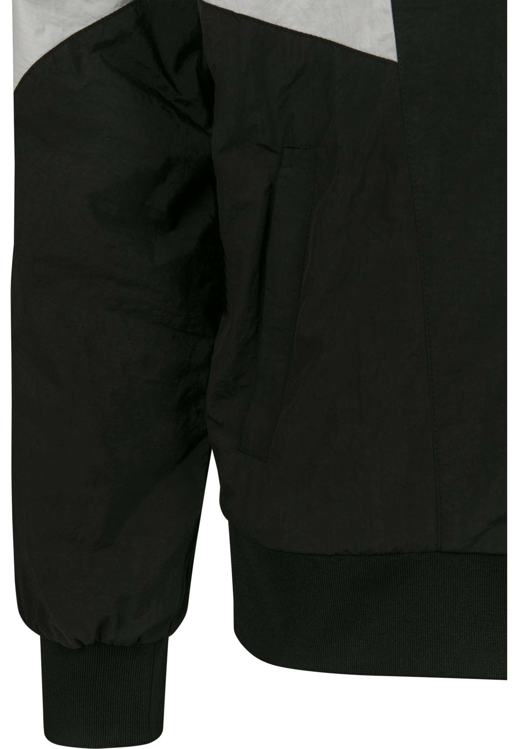 Urban Classics Herren Crinkle Panel Track Jacket