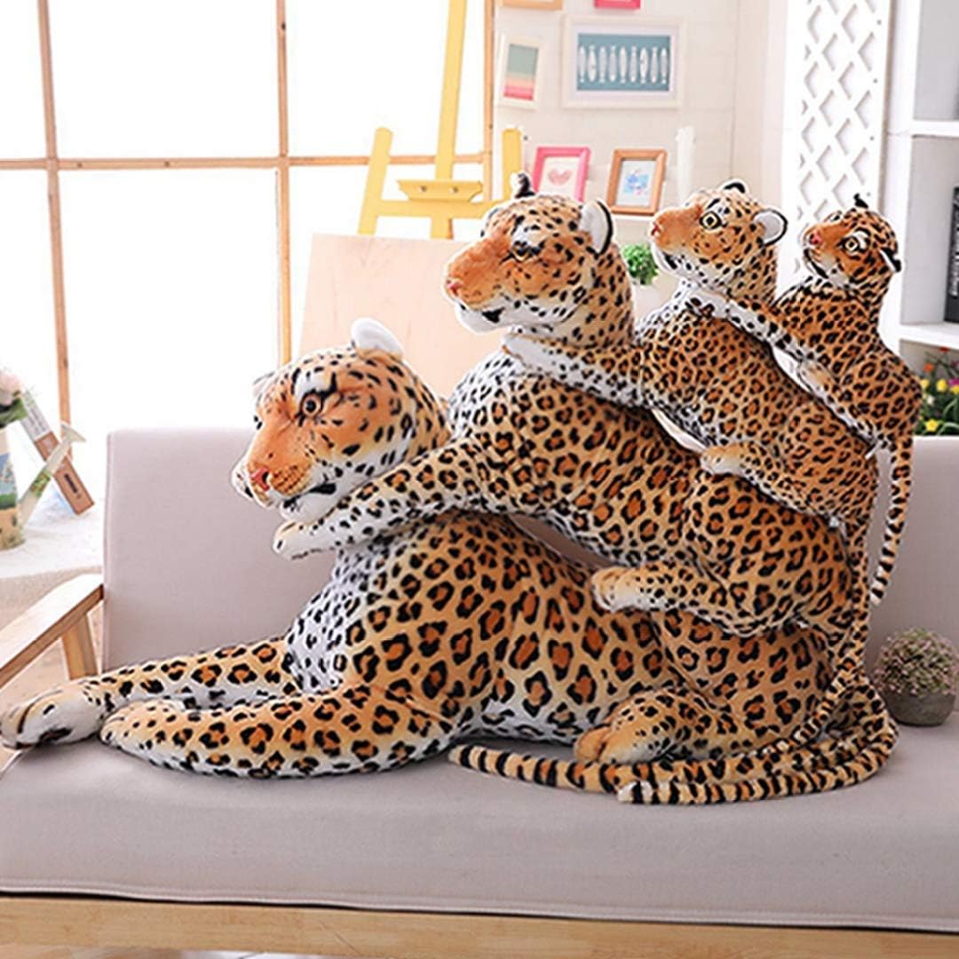 驚きの価格 リアル ぬいぐるみ 特大 ヒョウ かわいい 抱きまくら 添い寝 洗える おもちゃ 豹ぬいぐるみ 癒し クッション 柔らかい 子供 恋人 お誕生日プレゼント 子供の日 飾り物 クリスマス 動物 アニマル 防ダニ 撮影道具 カラー 40cm お人形 Goldandsilver Org